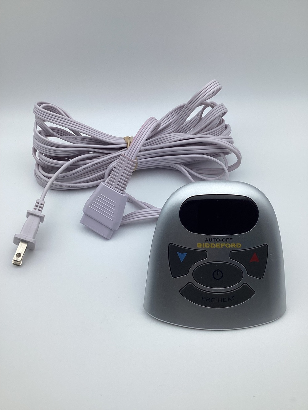 Biddeford TC16B0 Electric Heat Blanket Auto-Off Controller Control-4 Prong Plug